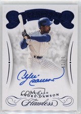 2018 Flawless Legendary Signatures Sapphire 12/15 Andre Dawson Auto HOF 04br