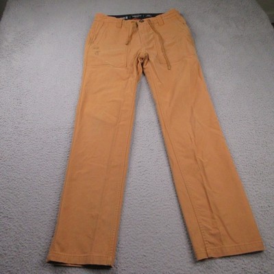 Roark Layover Utility Pants Mens 30x30 Brown Cotton Multiuse Drawstring