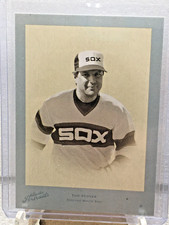 TOM SEAVER  2005 16/50 Donruss Portraits ZENITH BLUE B&W SP-41