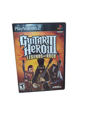 Guitar Hero III 3: Legends of Rock PlayStation 2 PS2 No Manual Tested Works B10