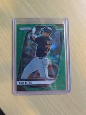 2025 Panini Prizm Baseball #289 Colt Keith Green Scope /75