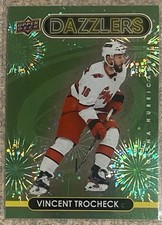 2021-22 Upper Deck “Green Dazzlers” Vincent Trocheck #DZ-59