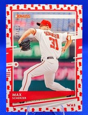 2020 Panini Donruss - Max Scherzer #123 Presidential Collection Base /50