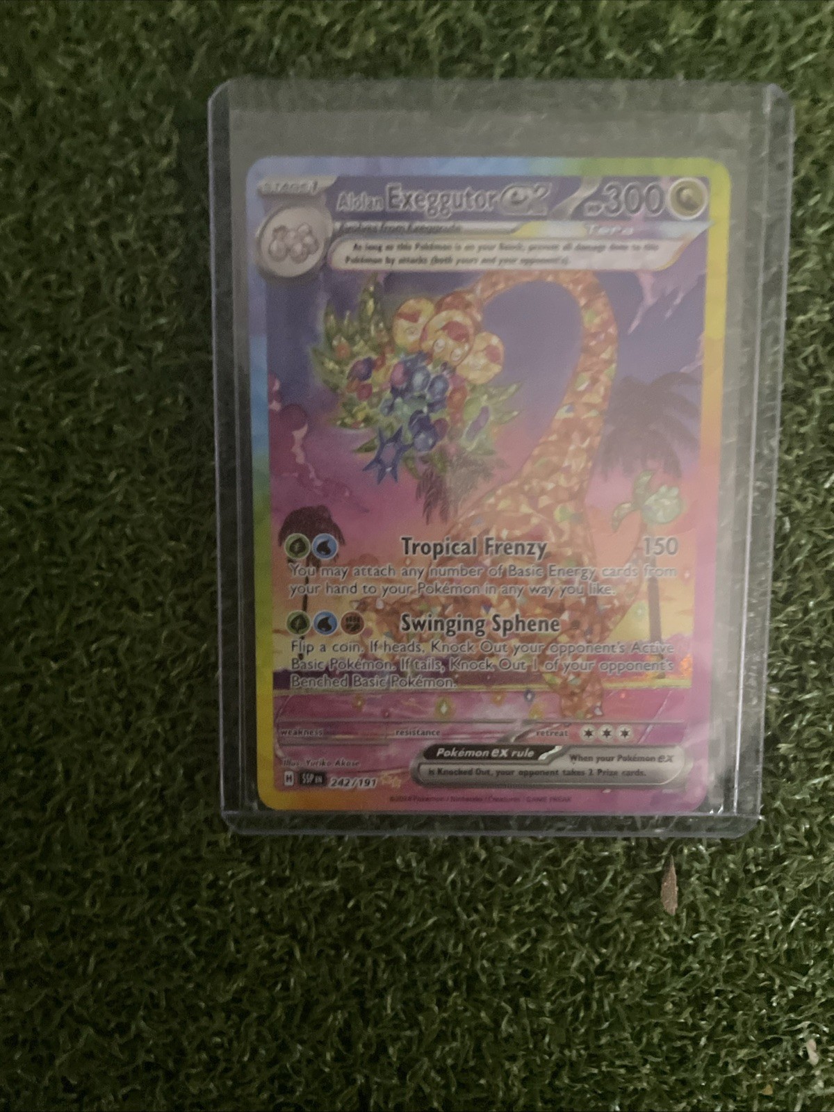 Alolan Exeggutor ex 242/191 Special Illustration Rare Surging Sparks Pokemon NM
