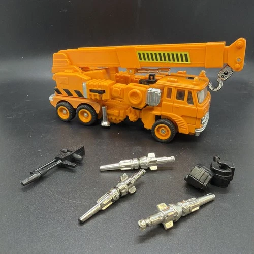 Grapple 100% Complete 1985 Vintage G1 Hasbro Transformers Action Figure