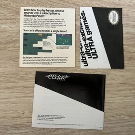 Kings of the Beach Nintendo NES CIB Complete Manual