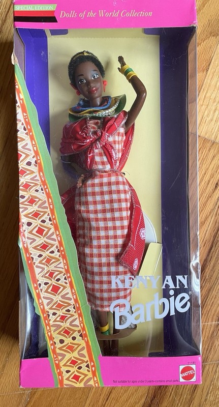 Kenyan Barbie: Dolls of the World 1993 #11181 Vintage Mattel