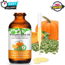 WHLH  WELL-BEING Pumpkin Seed Oil for Hair Growth, 100 Pure Raw Cold...