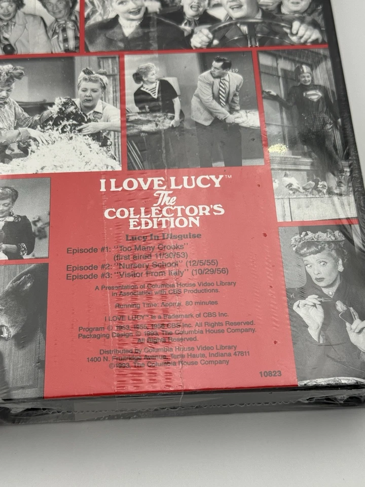 Vintage I Love Lucy The Collectors Edition Sealed VHS Set Of 5 Tapes - Image 4 of 4