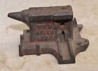 Rare J Allen Blacksmith Vise body anvil 1881 patent metal working tool antique