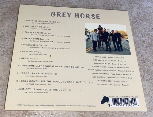 Samuel Grey Horse - Grey Horse CD Neu Versiegelt Native Country Music - Bild 2 von 2