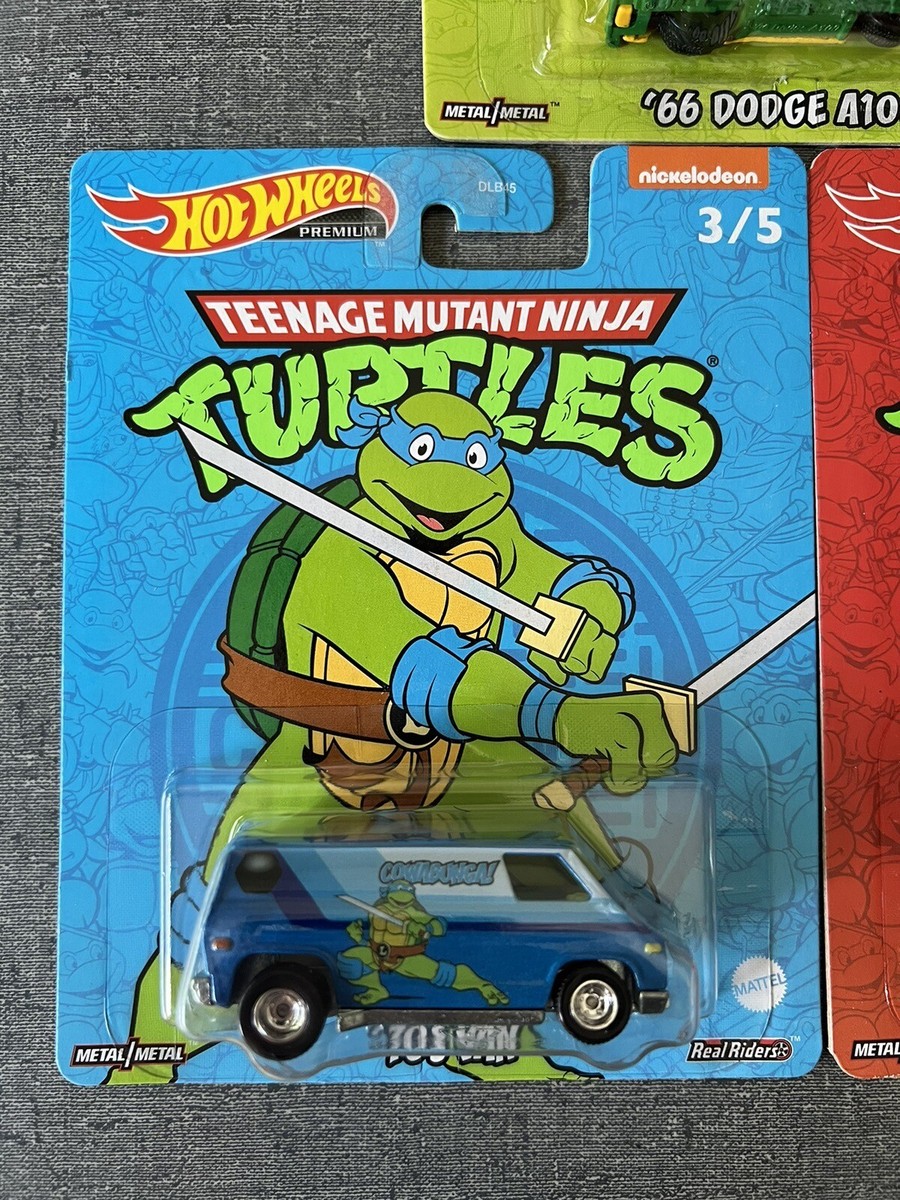 Hot Wheels Premium 2022 Nickelodeon Teenage Mutant Ninja Turtles