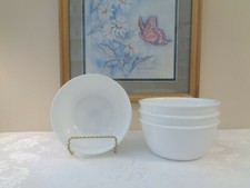  4 New  Corelle WINTER FROST WHITE 28 oz. Super Size Chili/Soup/Cereal Bowls