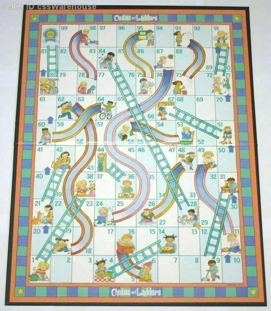 Chutes And Ladders Printable Board