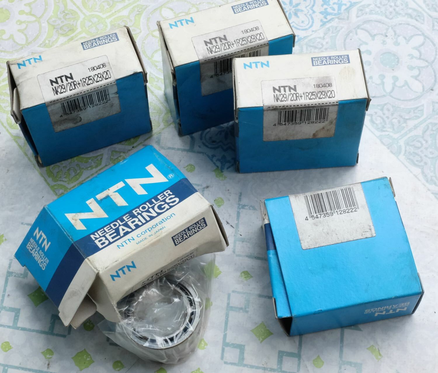 Roulement aiguille 25x38x20 NTN NK29/20R pour arbre de transmission