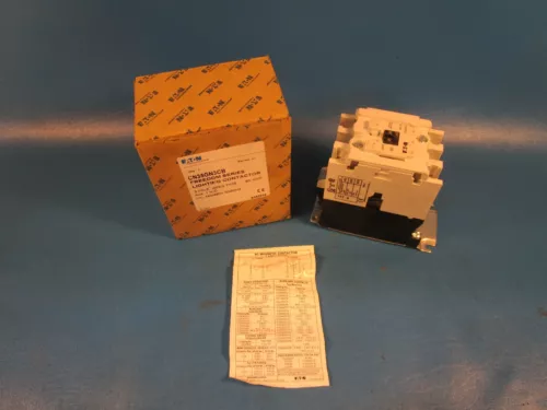 EATON CN35GN3CB, LIGHTING CONTACTOR, 3P 60A 440/480V 50/60HZ, 1NO (CUTLER HAMMER