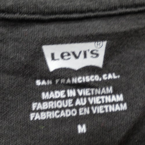 Levi's Graphic T Shirt Men's Black Short Sleeve Size M - 第 12/13 張圖片
