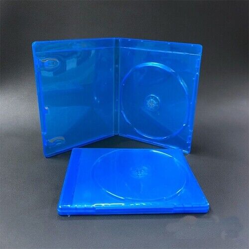 2Pcs Replacement Empty Blu-Ray CD DVD Game Case Box For Sony PlayStation 4 PS4 - Afbeelding 1 van 4