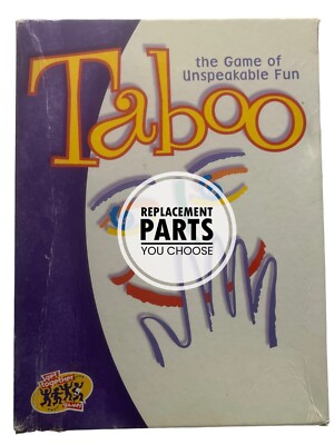 2000 Hasbro Taboo Game  REPLACEMENT PARTS PIECES YOU CHOOSE