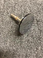 Drain Stopper For Spa Pedicure Nail Chair Chrome Overflow Drain Water