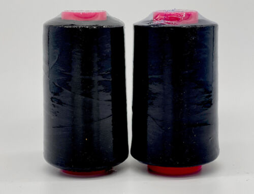 2-Pack Big Spools Sewing Serger Quilting Multi Purpose T27 Thread 6000 YDS Cone - 第 1/64 張圖片