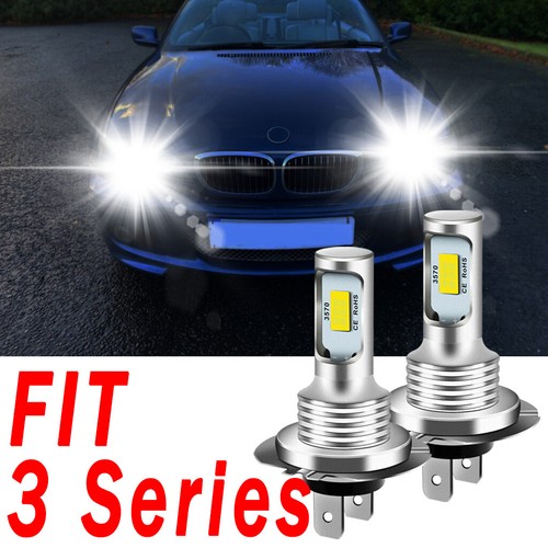PASST FÜR 3ER E46 1999-2005 H7 AUTOS LED SCHEINWERFER BIRNE BELEUCHTUNG NEUES MODELL - Bild 1 von 12