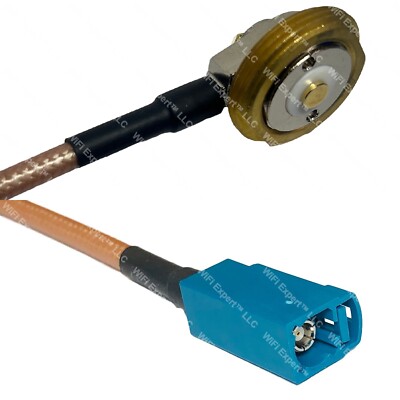 RG400 NMO 3/4 Inch Mount to Fakra Z Female RF Cable Rapid-SHIP LOT