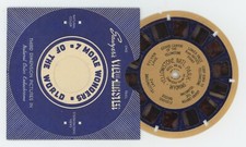 Yellowstone National Park Wyoming 1939 Blue Ring Circle View-Master Reel 126