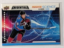 Cale Makar 2019-20 Upper Deck Credentials Rookie Science #RS-25 Colorado