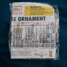 New Home Depot Kids Workshop HOUSE ORNAMENT Set Wood Kit Wooden Pin Lot 2021