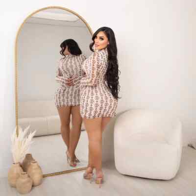 New glamourmodernfashion Glamour Fashion Aubree Dress Mini Dress size M