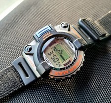 Orologio digitale Casio Cyber Max JG-300 Punch Force gioco raro vintage raro Cybermax
