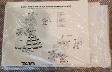 Vtg. Tri-Chem Stamped for Embroidery/Paint Sunbonnet Girl Quilt Top; NEW!