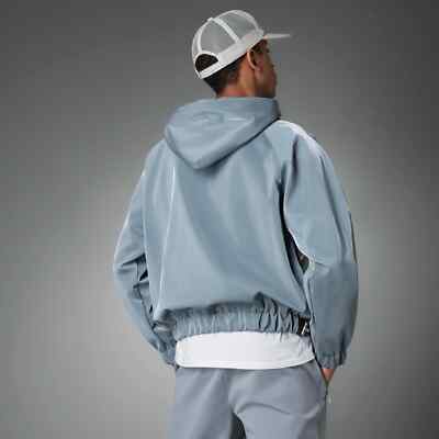 adidas BLUE VERSION HIGH SHINE HALF-ZIP Unisex Hoodie HM9220
