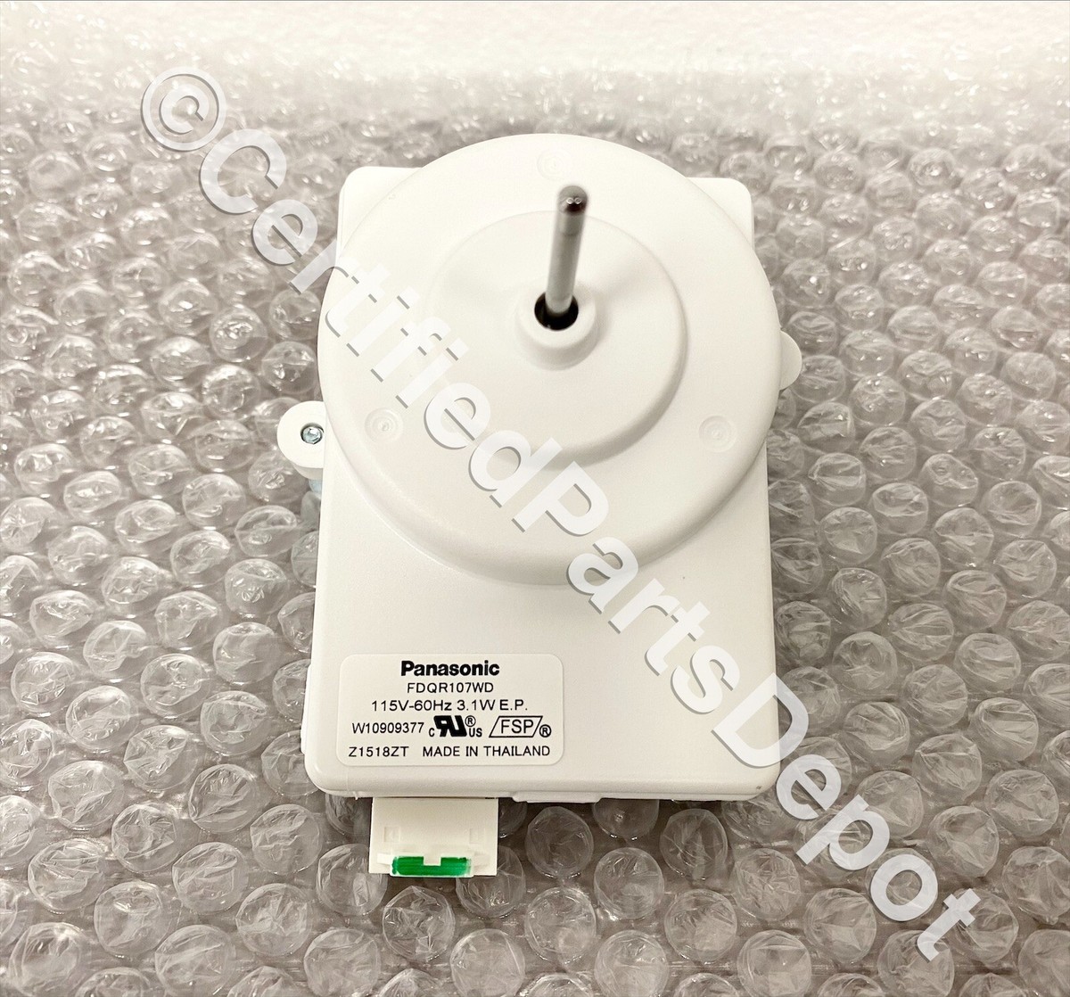 Brand New OEM Genuine Whirlpool Condenser Fan Motor Part 