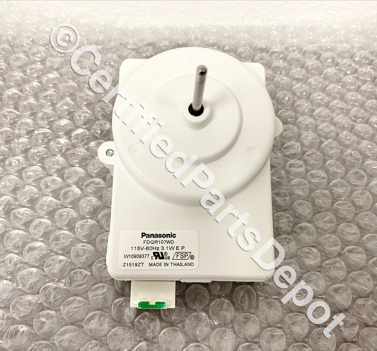 Brand New OEM Genuine Whirlpool Condenser Fan Motor Part 