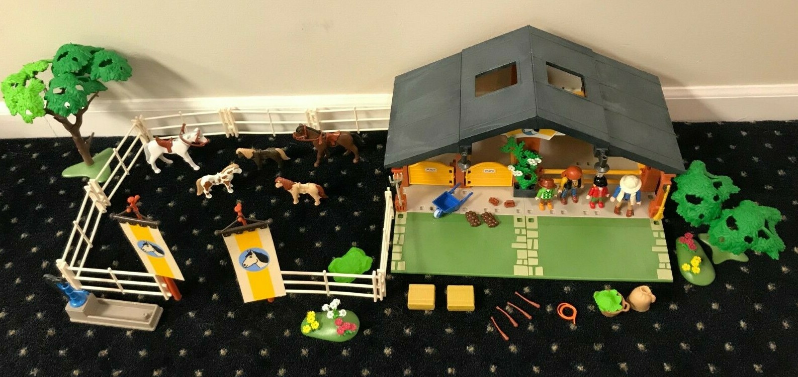 Playmobil Horse and Pony Ranch 3120 Complete set with instructions. eBay