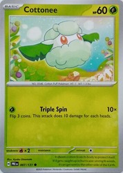 Cottonee 007/131 Prismatic Evolutions