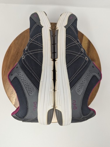 Ryka Summit Damengröße 10M sportliche Turnschuhe grau pink niedrige Wanderschuhe - Bild 9 von 13