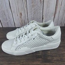 Dolce Vita Zina Perforated Sneaker Women's Sz 9.5 White VGC 