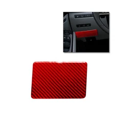 For Nissan Altima 2019-2023 Red Carbon Fiber Interior Fuse Door Frame Cover