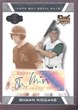 SHAWN RIGGANS 2007 TOPPS CO-SIGNERS ROOKIE AUTOGRAPH AUTO RC RAYS /250 $15