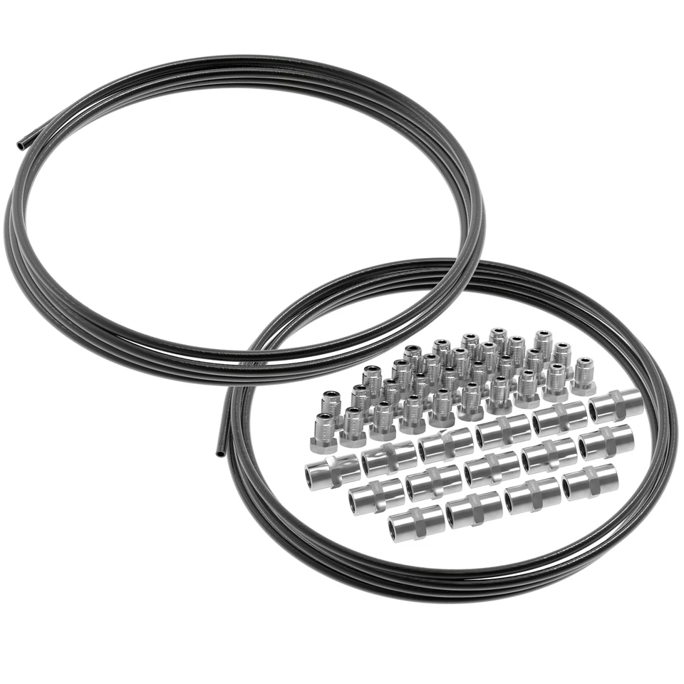10m brake line brake pipe steel 4.75 mm + 30 fittings + 15 connectors - Image 4 of 4