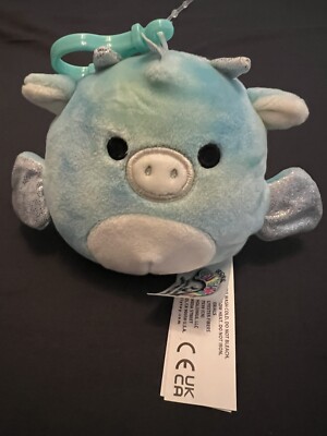 Blue Pegasus Plush with Clip BNWT Ship 