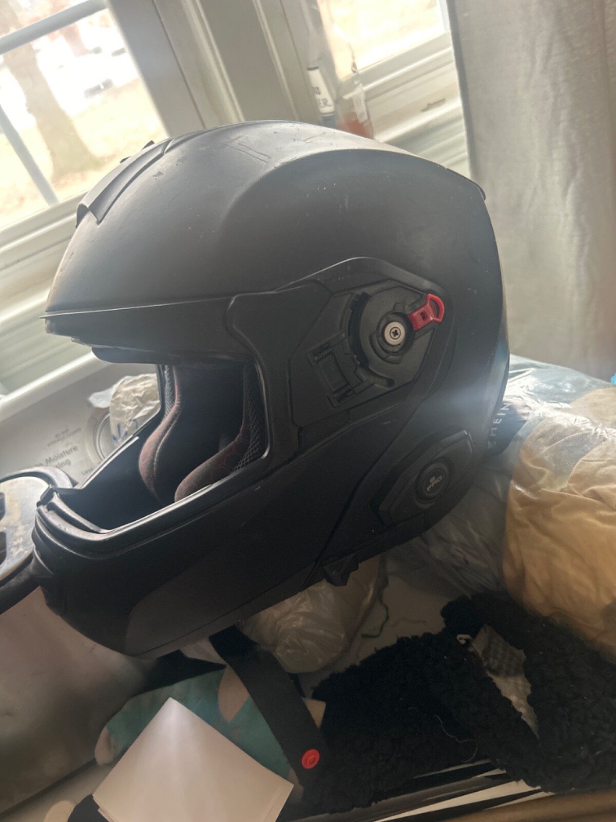Sedici Strada Motorcycle Helmet w/ Bluetooth Headset Size M eBay