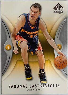 イシヅカユウ　ハガキ 2006-07 SP Authentic #32 Sarunas Jasikevicius | eBay