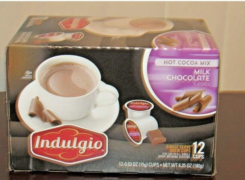 INDULGIO MILK CHOCOLATE HOT COCOA MIX 