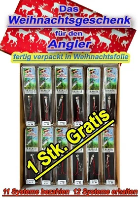 BAVARIA PREMIUM-FISHING-TACKLE Bavaria Köderfisch System Weihnachtsangebot WSV Deadbait-System Variationen