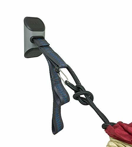 Eno, kit di sospensione deluxe per amaca, colore carbone, per appendere (K1I)