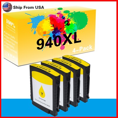 4PK 940 XL Ink Cartridge for A811a Printer